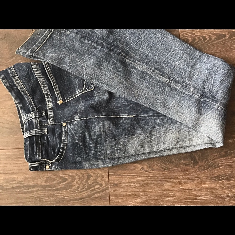 Rock & Roll Cowgirl Sandblasted Trouser, XL